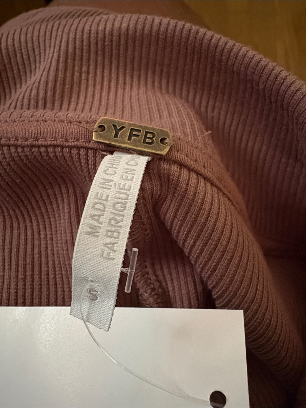 Young Fabulous & Broke Long Sleeve Polo Ribbed  Dress - Picture 6 of 7